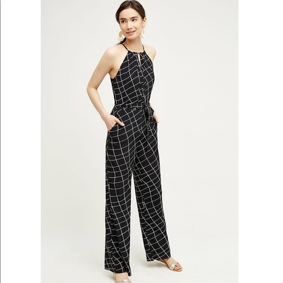 Sanctuary Windowpane Jumpsuit